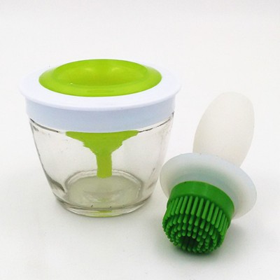 Durable Kitchen Tools Set Silicone Oil Bottle Brush